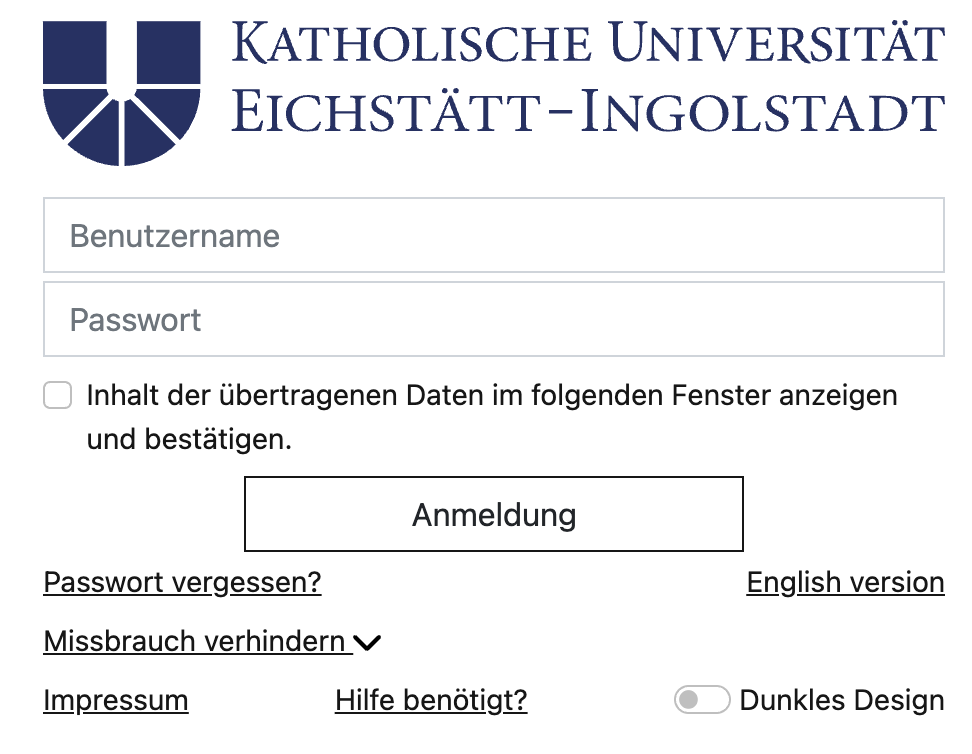 KU Shibboleth login